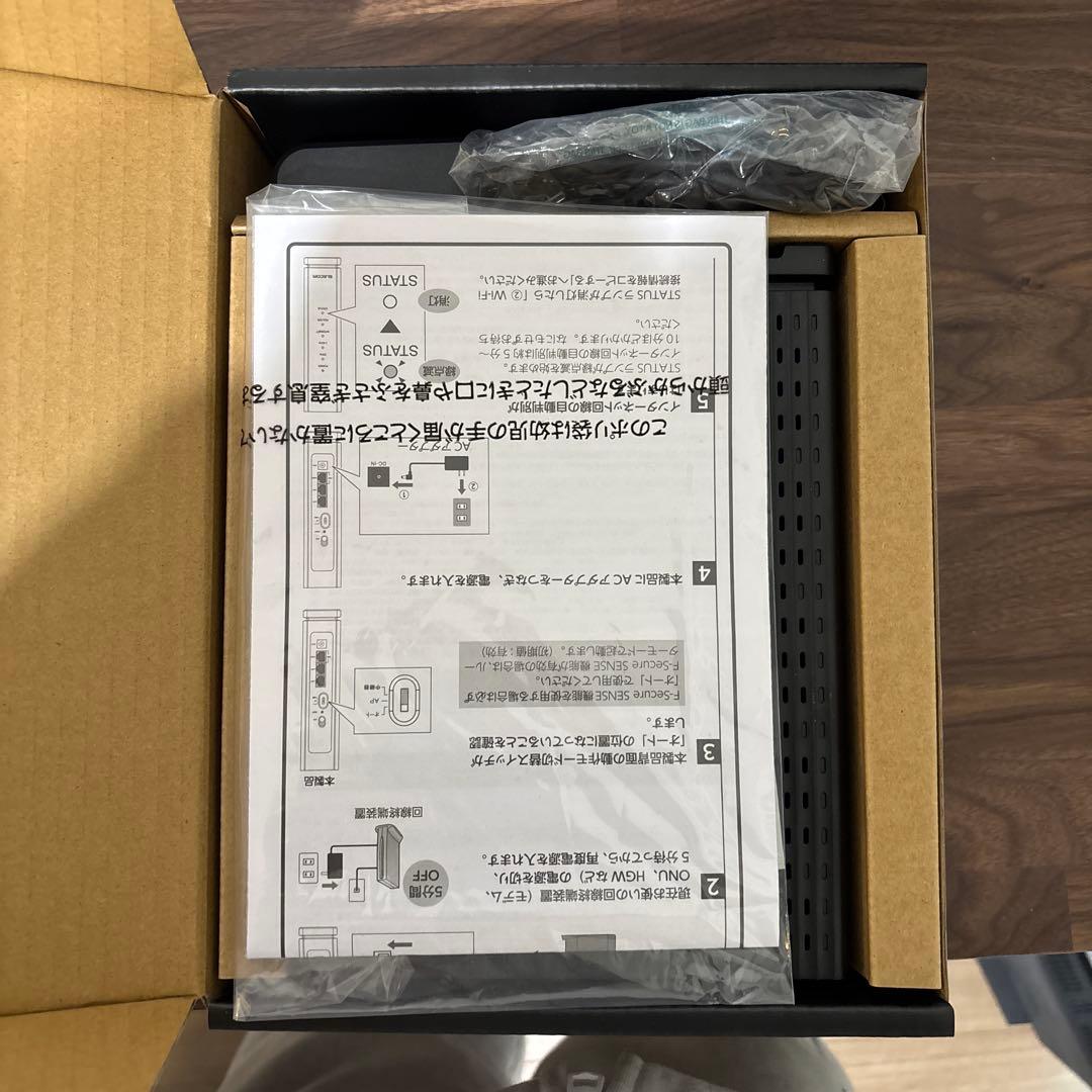 ELECOM Wi-Fi 7 ルーター WRC-BE366SD-B