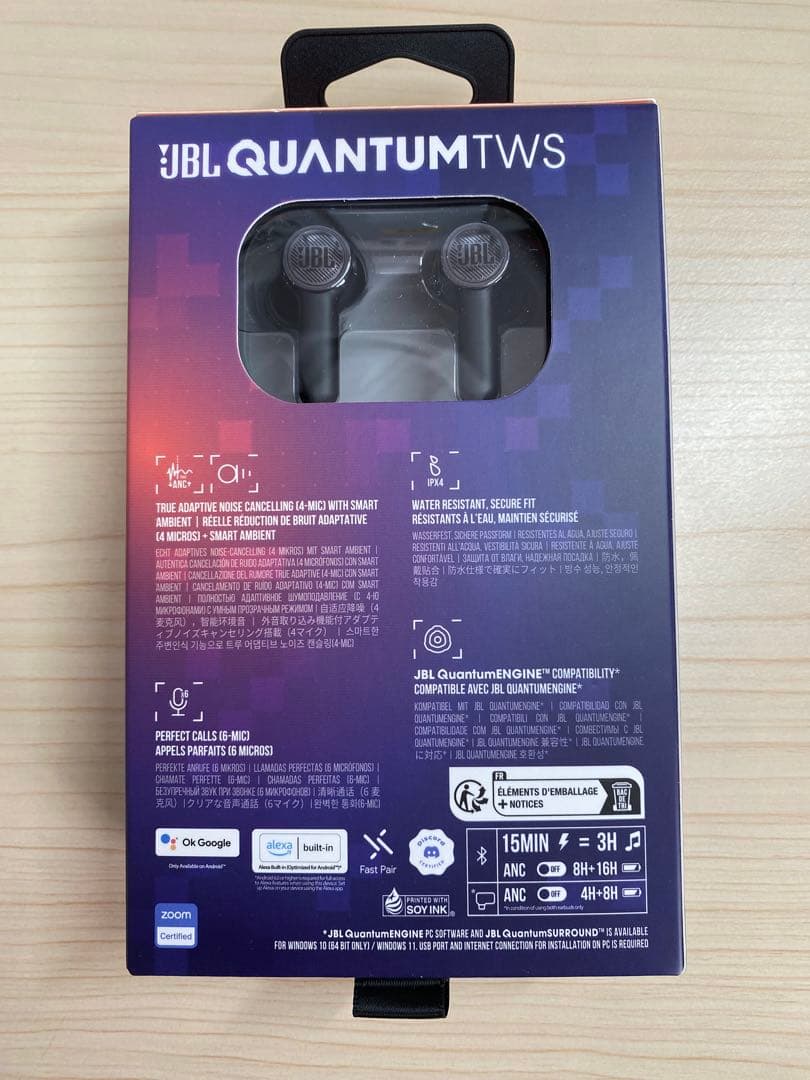 [新品]JBL QUANTUM TWS　ワイヤレスイヤホン