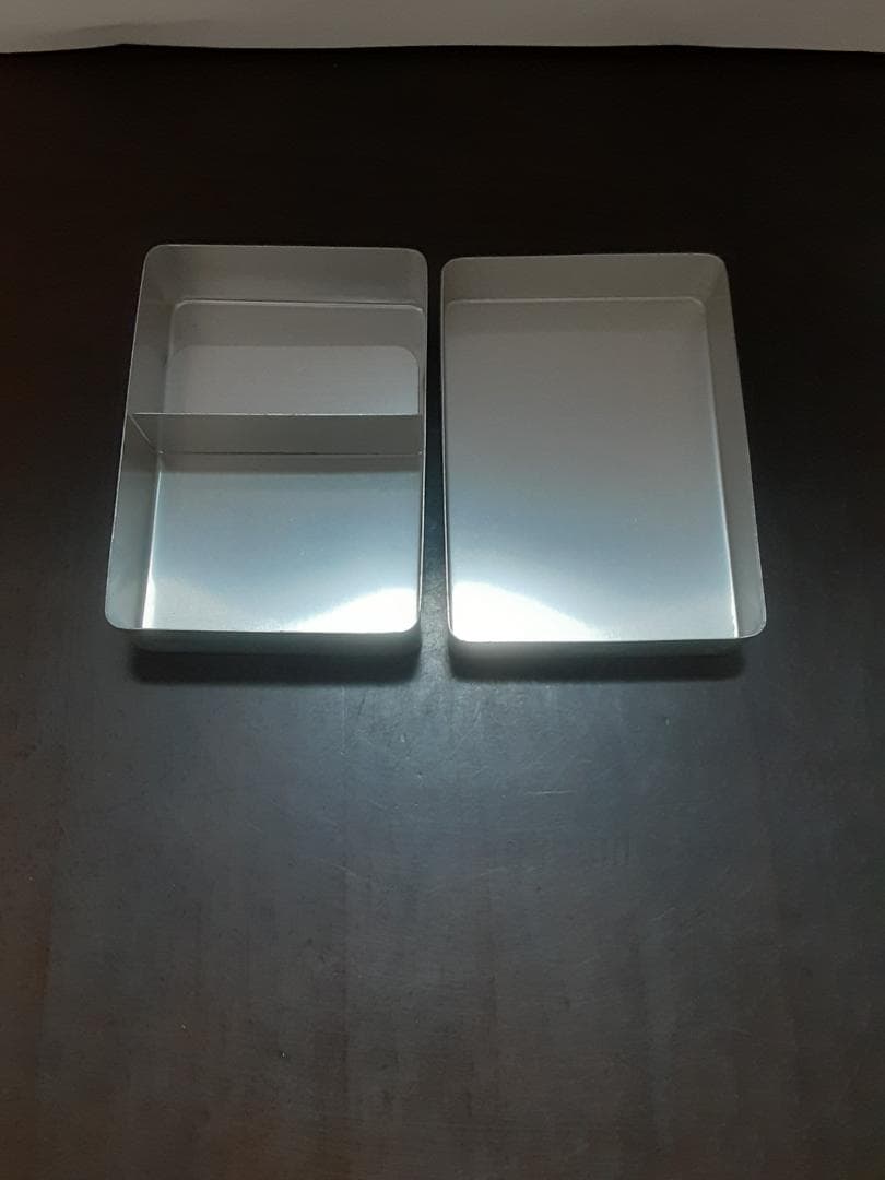 レトロ　アルミ子供弁当箱　新品