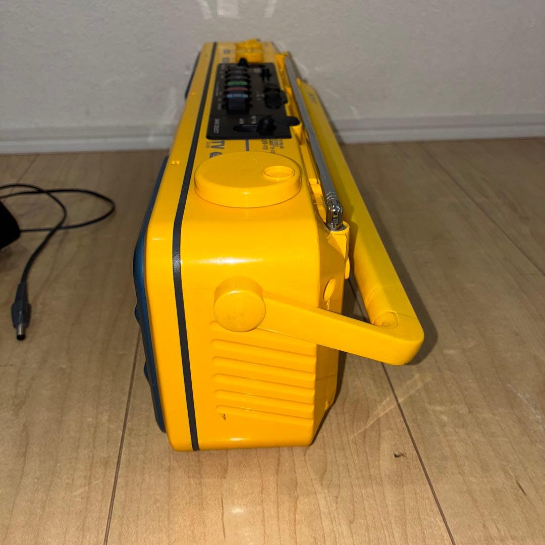 SONYSPORTS ソニー ラジカセ CFS-V75 イエロー ジャンク