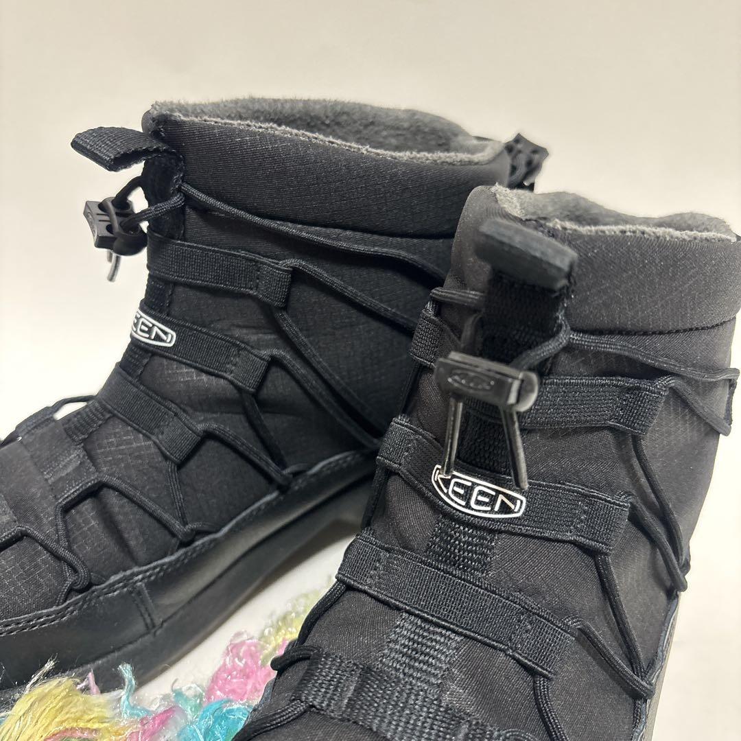 【極美品】KEEN ユニーク スニーク チャッカ 2 WP 防水 24.5cm黒