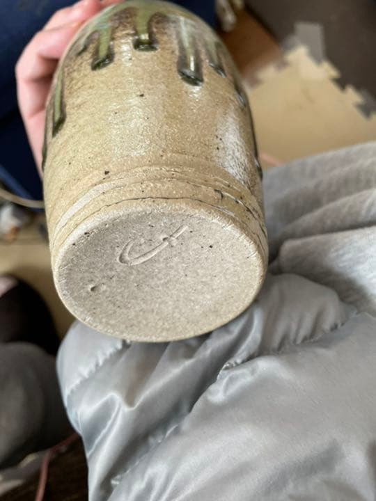 本物！　花瓶　谷川先生作　綺麗です。