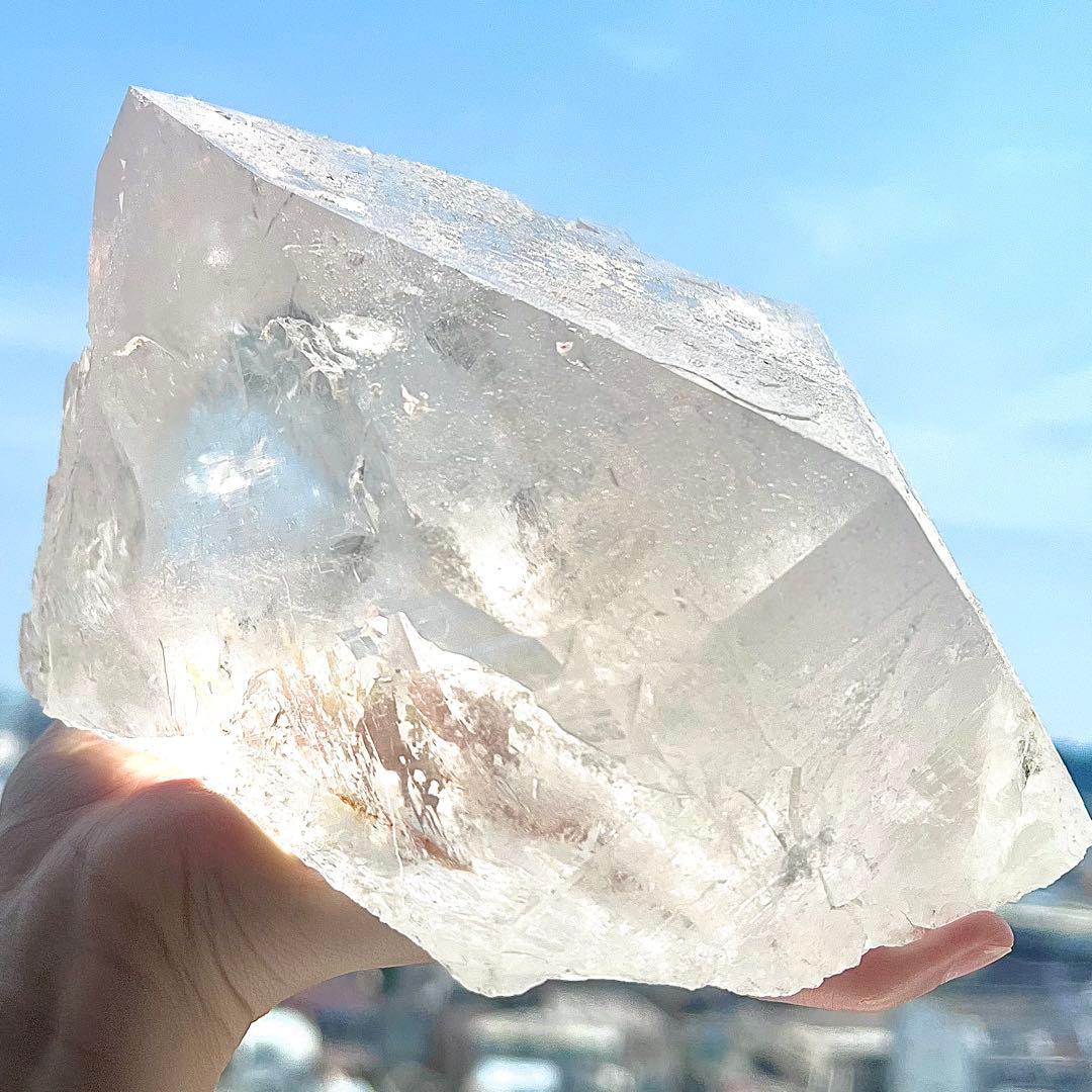 7/2 スペシャル価格✨美✨超希少✨特大2.3kgAAAAAカイラス水晶 ✨✨✨