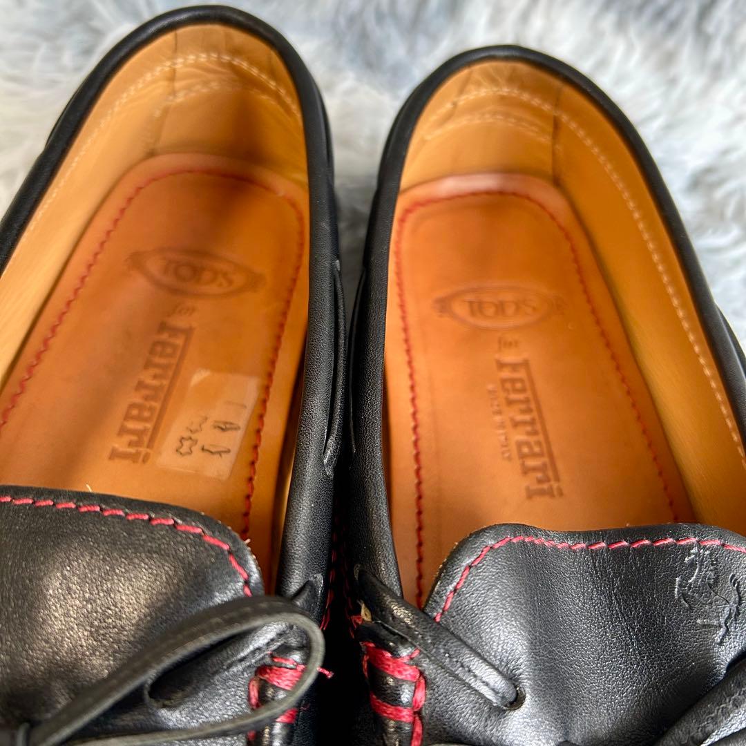 【希少☆コラボ限定】トッズ×フェラーリ ドライビングシューズ イタリア製