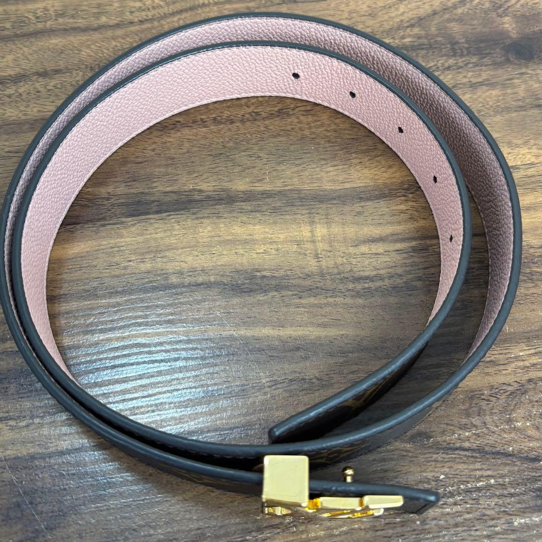 【極美品】ルイヴィトン サンチュールLV M0321 ベルトモノグラム85/34