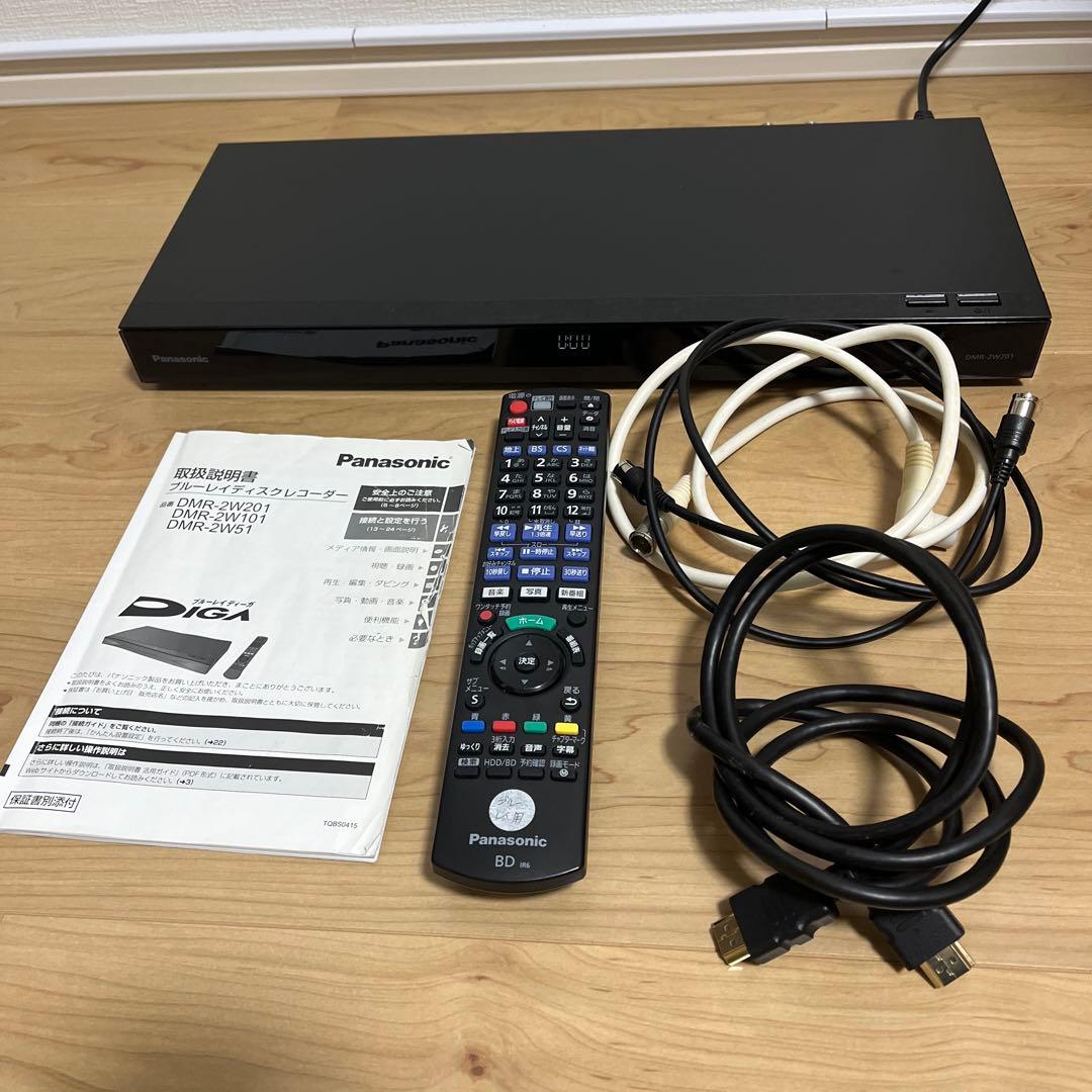レコーダー Panasonic DIGA DMR-2W201