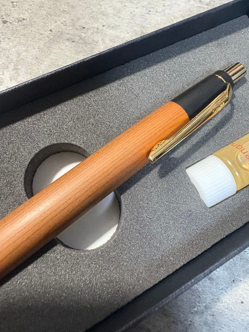 野原工芸ボールペン　スリム　｛イチイ｝