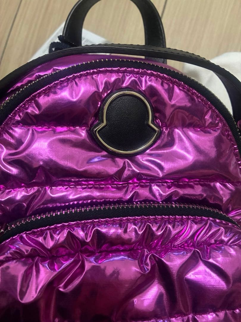 Yukko モンクレールピンク ナイロン ショルダーバッグ