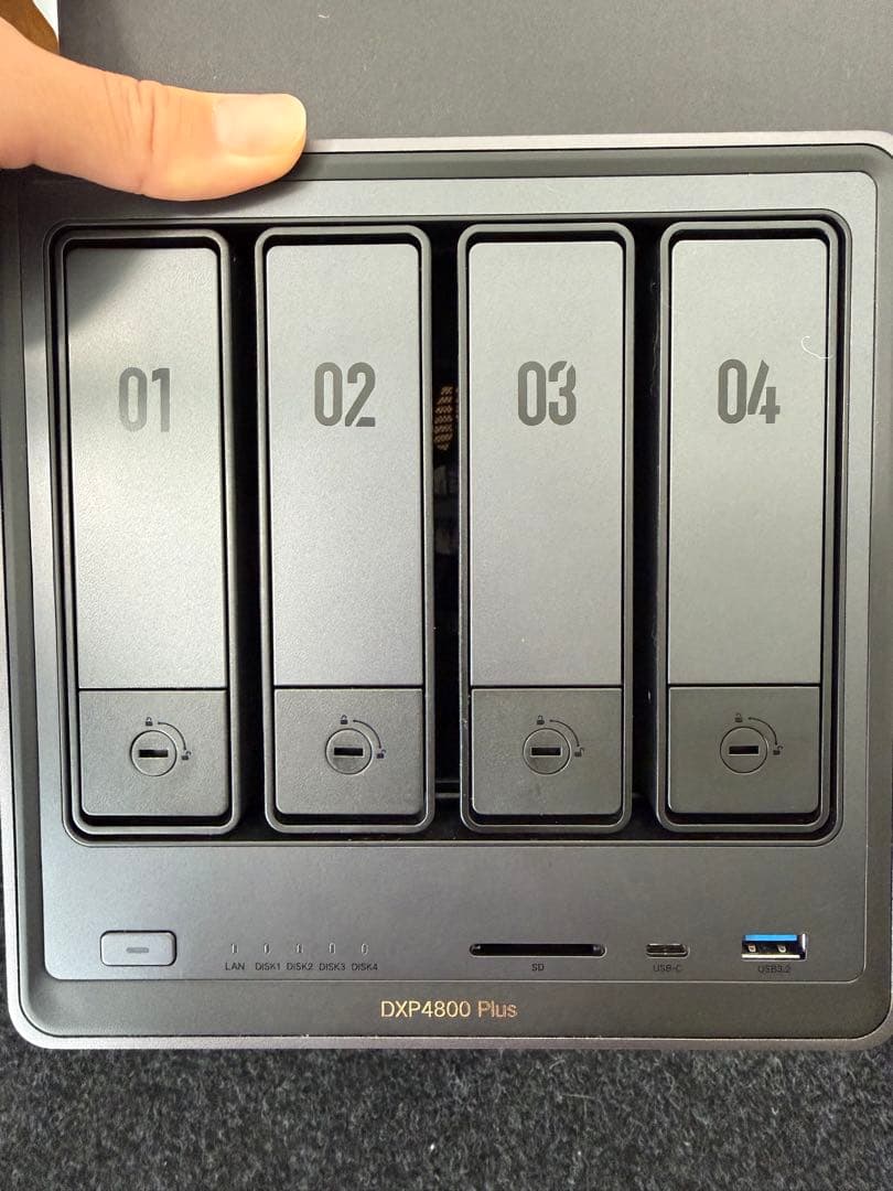 【中古】UGREEN NASync DXP4800 Plus