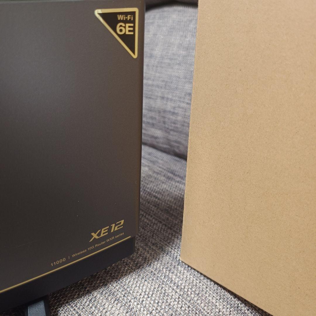 BUFFALO無線LANルーター WXR-11000XE12/N WiFi 6E