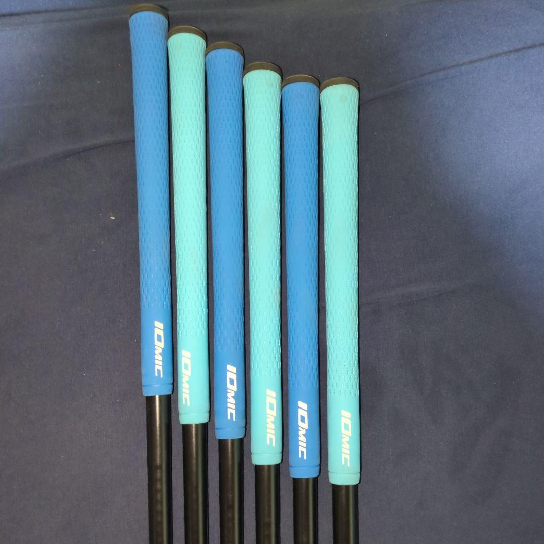 プロジェクトX LZ 6.0 ブラック　6本セット　6番〜48W　バラ売り不可