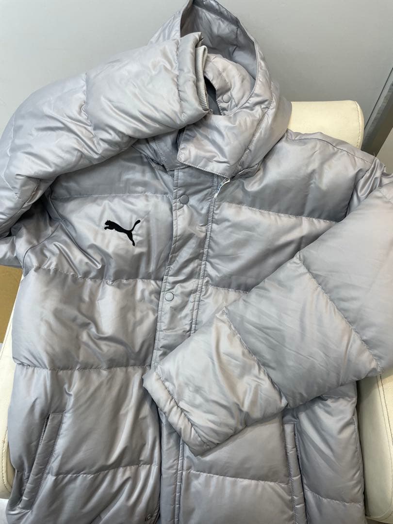 Puma ベンチコート(シルバー)