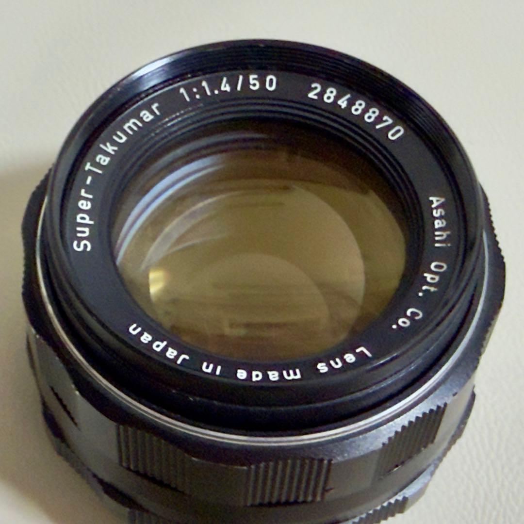 レンズ(単焦点) Asahi Pentax Super-Takumar 50mm F1.4 M42