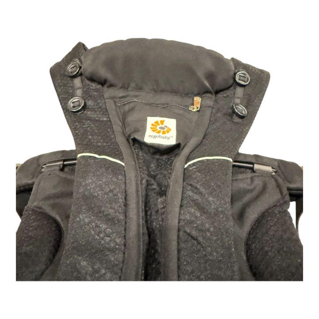 【美品】エルゴベビー　オムニブリーズ　抱っこ紐 ブラック