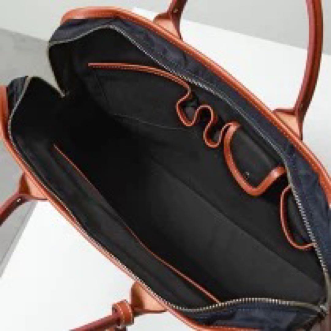 美品 Felisi フェリージ ビジネスバッグ 黒 8637/2 ブリーフケース