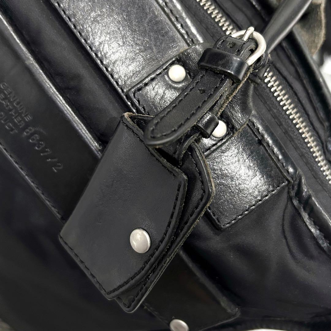 美品 Felisi フェリージ ビジネスバッグ 黒 8637/2 ブリーフケース