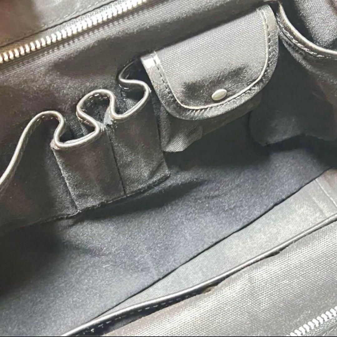 美品 Felisi フェリージ ビジネスバッグ 黒 8637/2 ブリーフケース