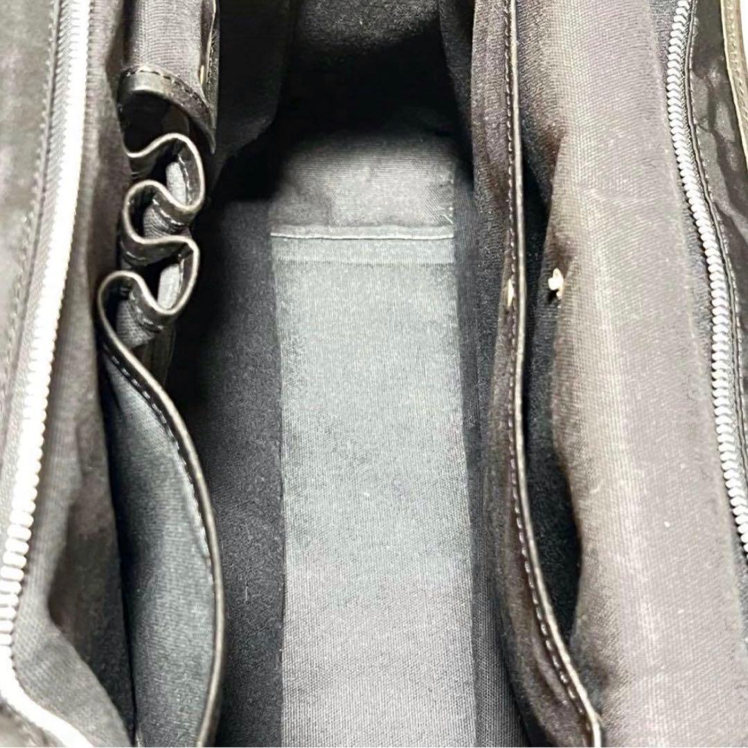 美品 Felisi フェリージ ビジネスバッグ 黒 8637/2 ブリーフケース