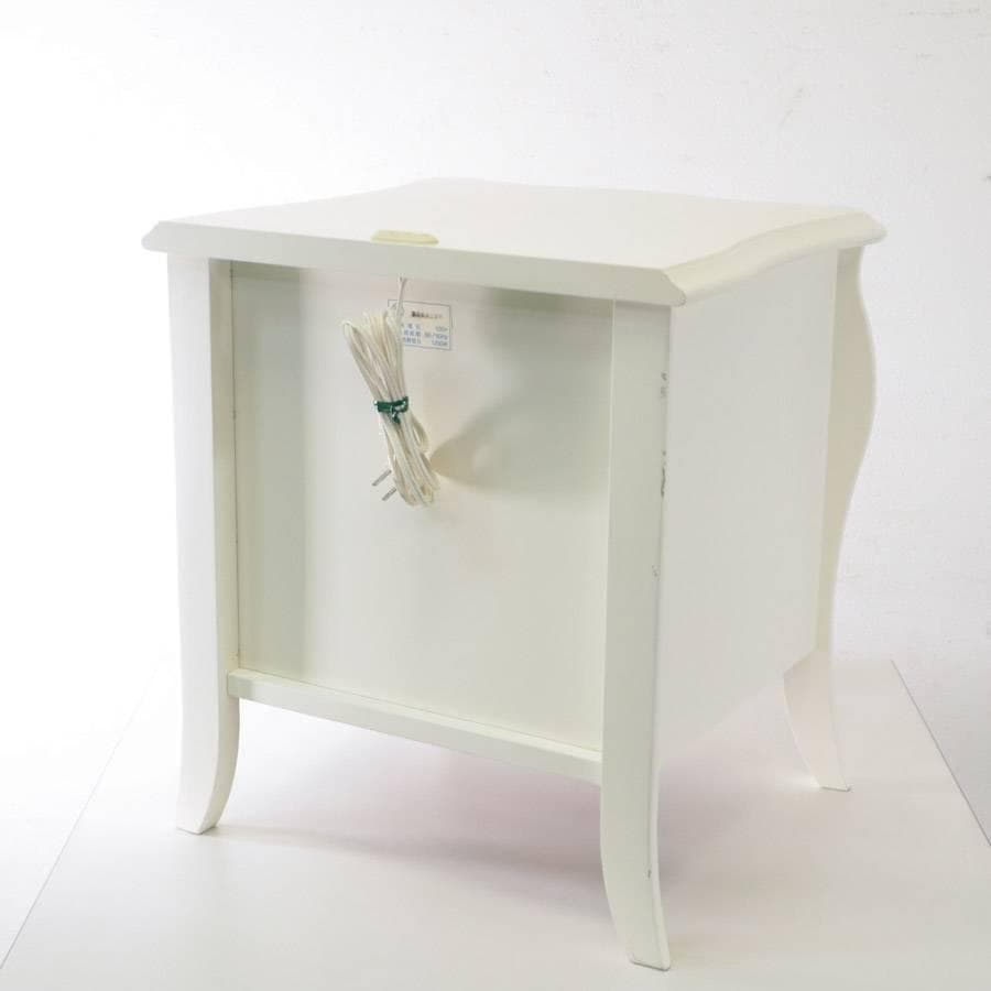 値下げ東海家具 リモージュ ナイトテーブル ホワイト 猫脚 クラシカル家具