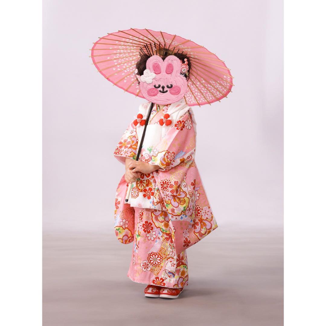 七五三 着物セット 正絹 花柄 京都花ひめ
