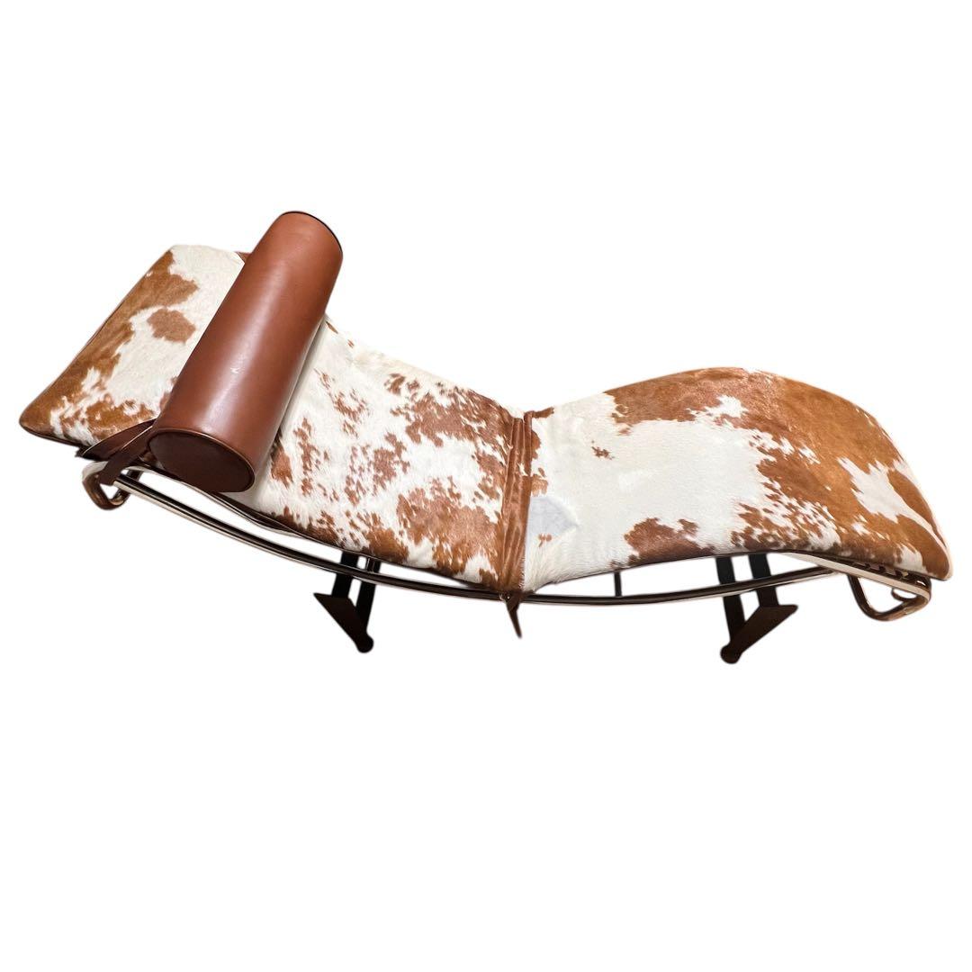 Le Corbusier LC4 シェーズロング 牛革カウスキン 1人掛けソファ