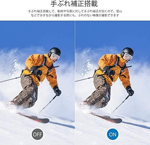 AKASO EK7000 Pro 4K アクションカメラ + 64GBメモリカm