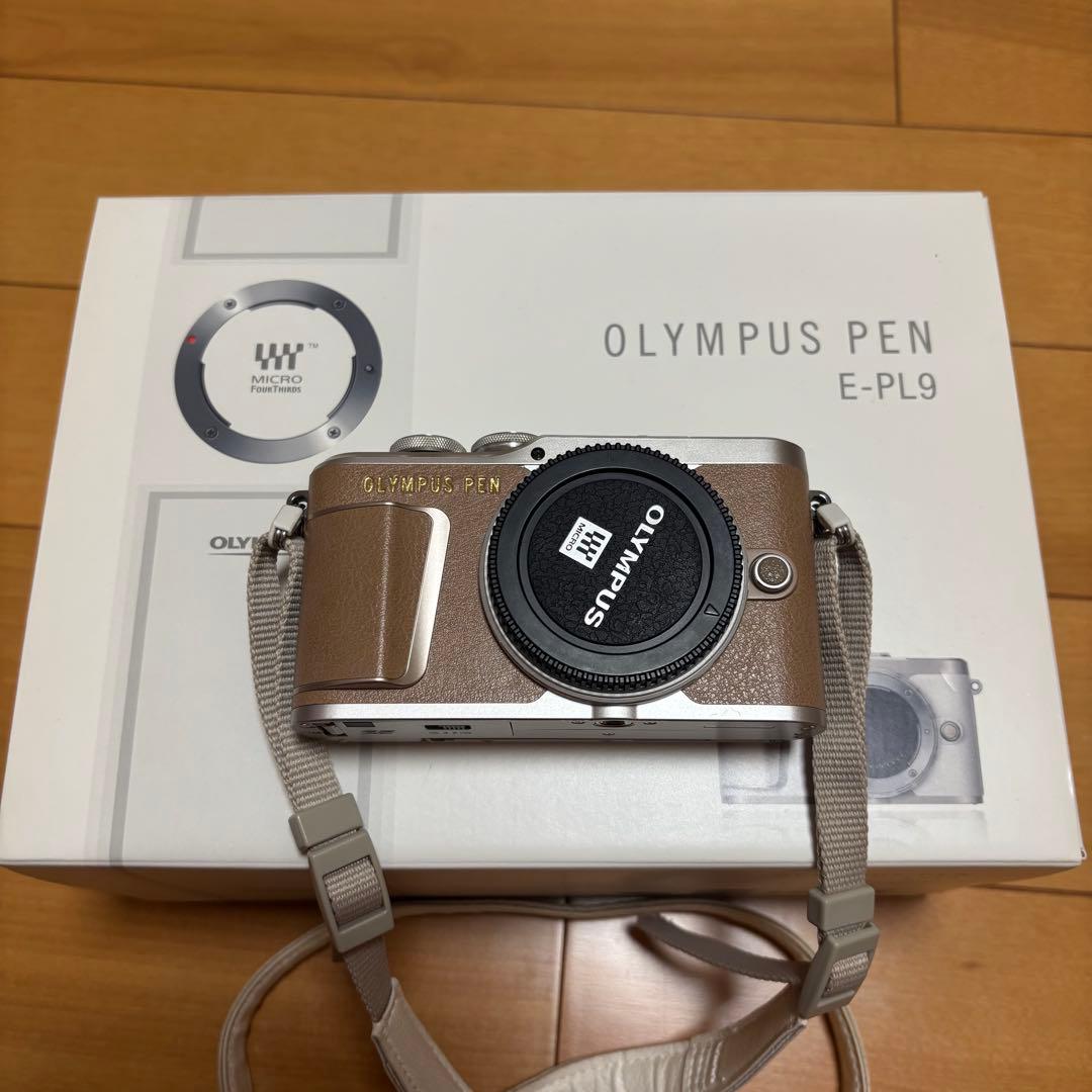 オリンパス OLYMPUS PEN E-PL9 本体レンズセット 美品