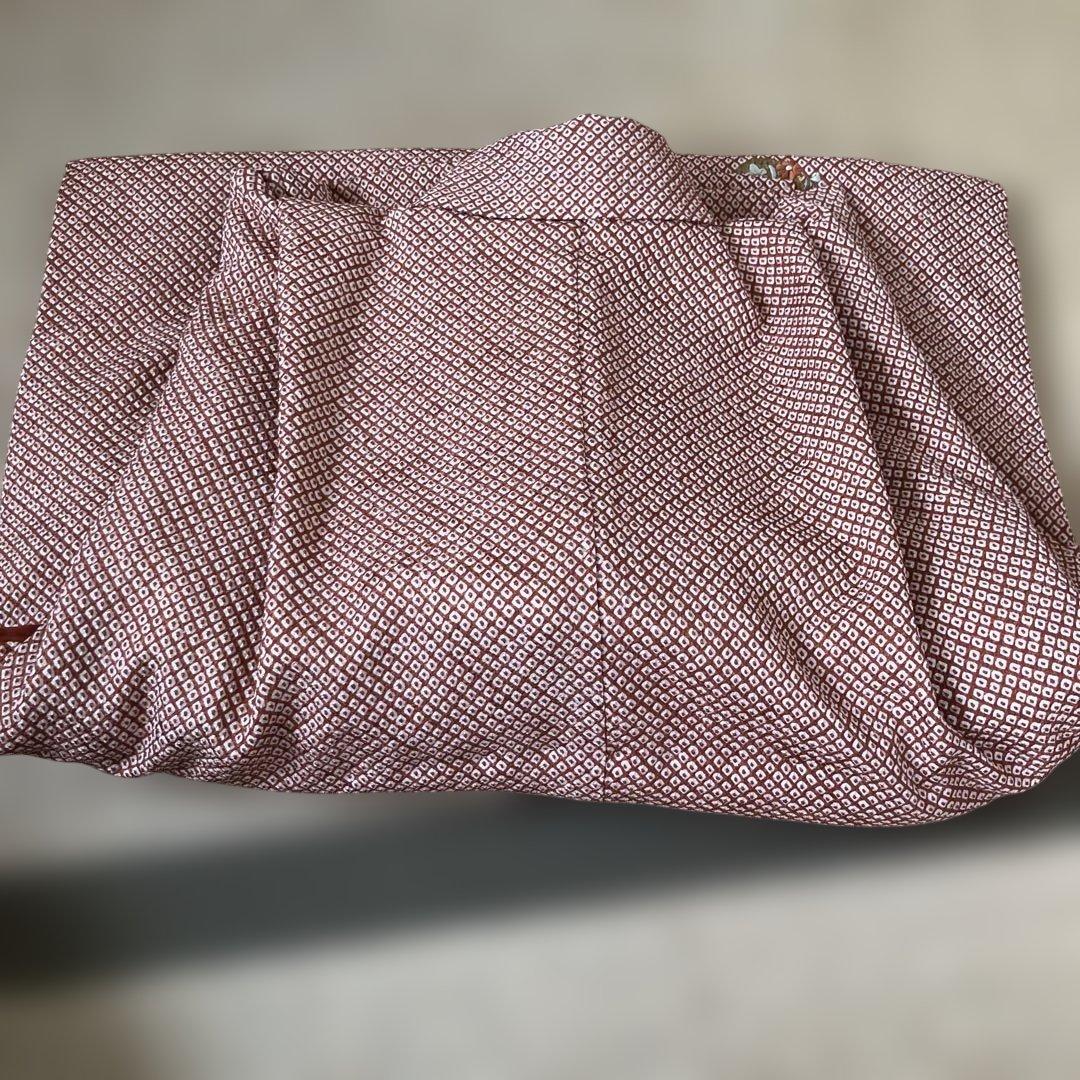 七五三　卒業式　正絹総絞り　着物