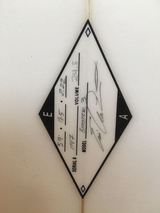 HIC サーフボード　ブースター3  5'9\" 新品未使用　直接引き取り可