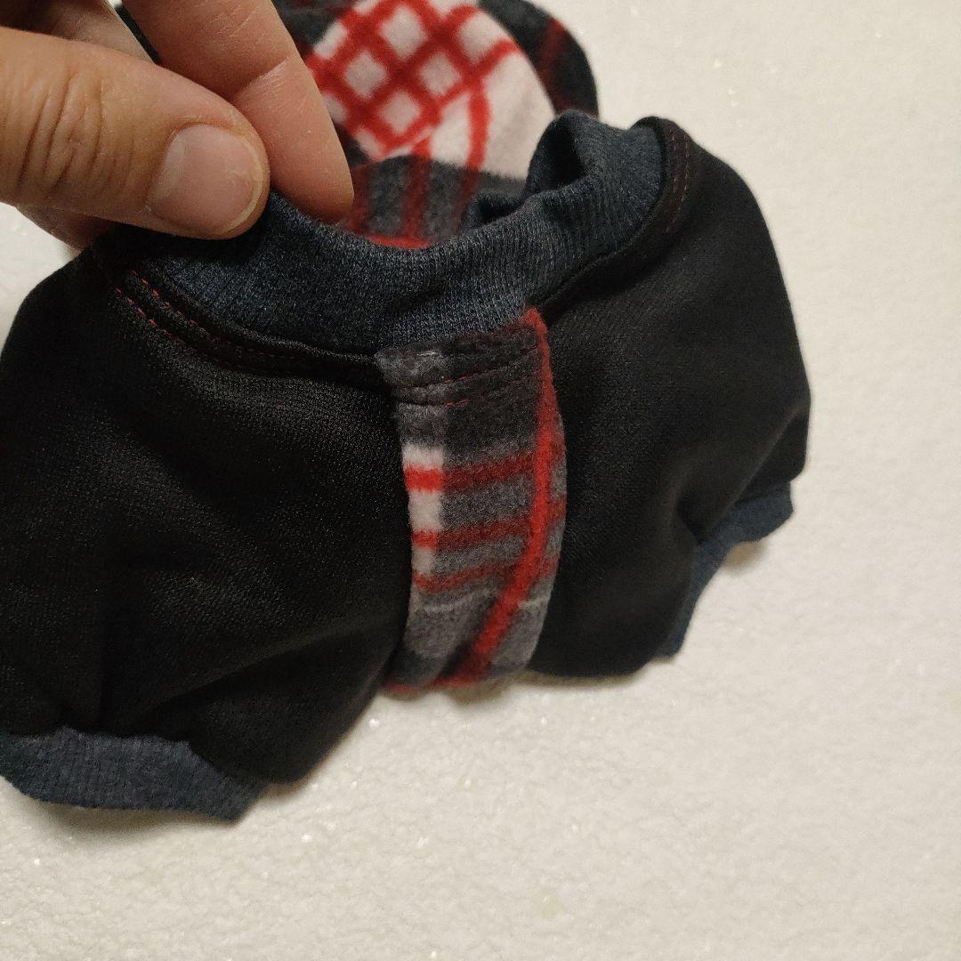 ❤未使用❤犬服　トレーナー　XS ブラックチェック