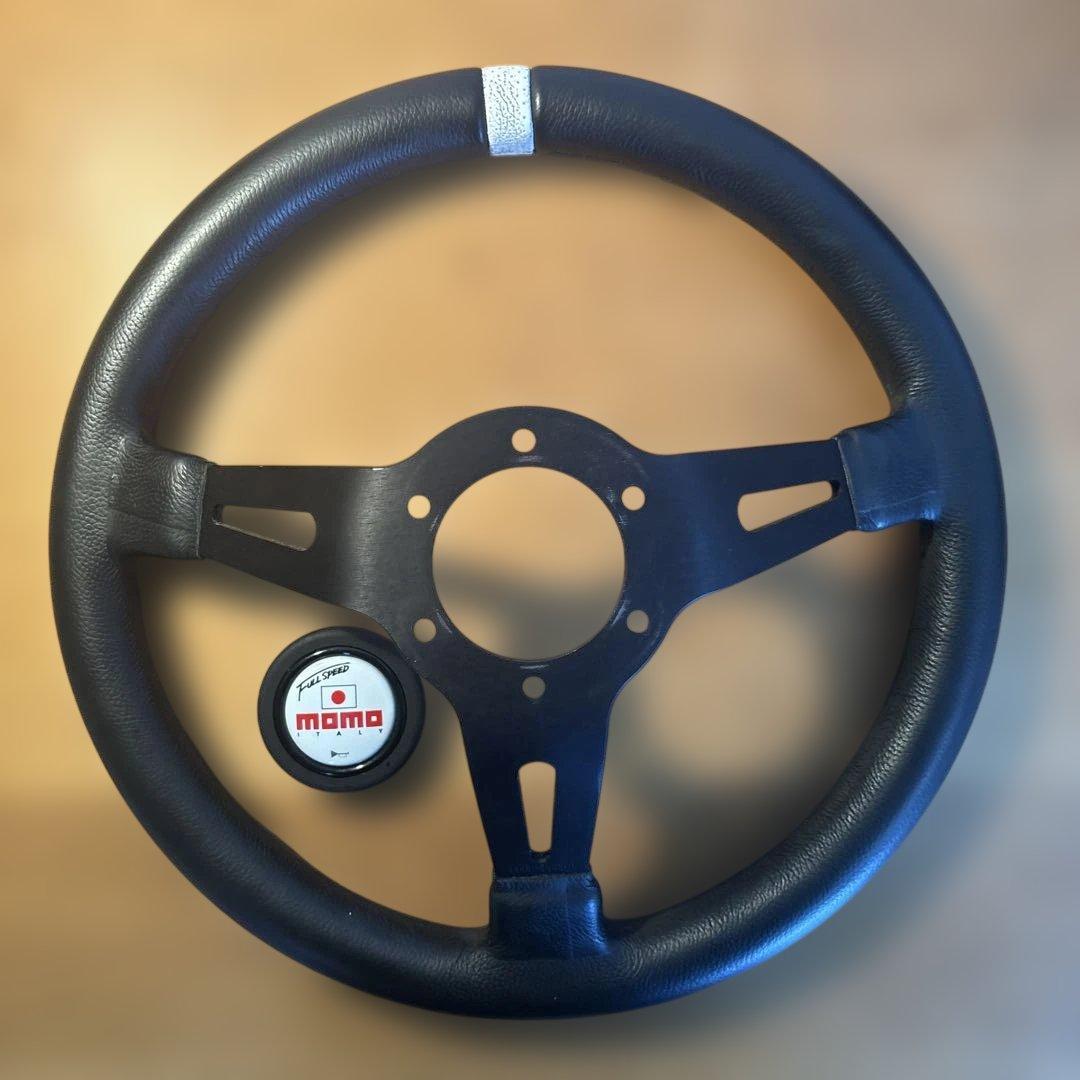 【美品】MOMO Full Speed ディープコーン32.8φ ホワイト