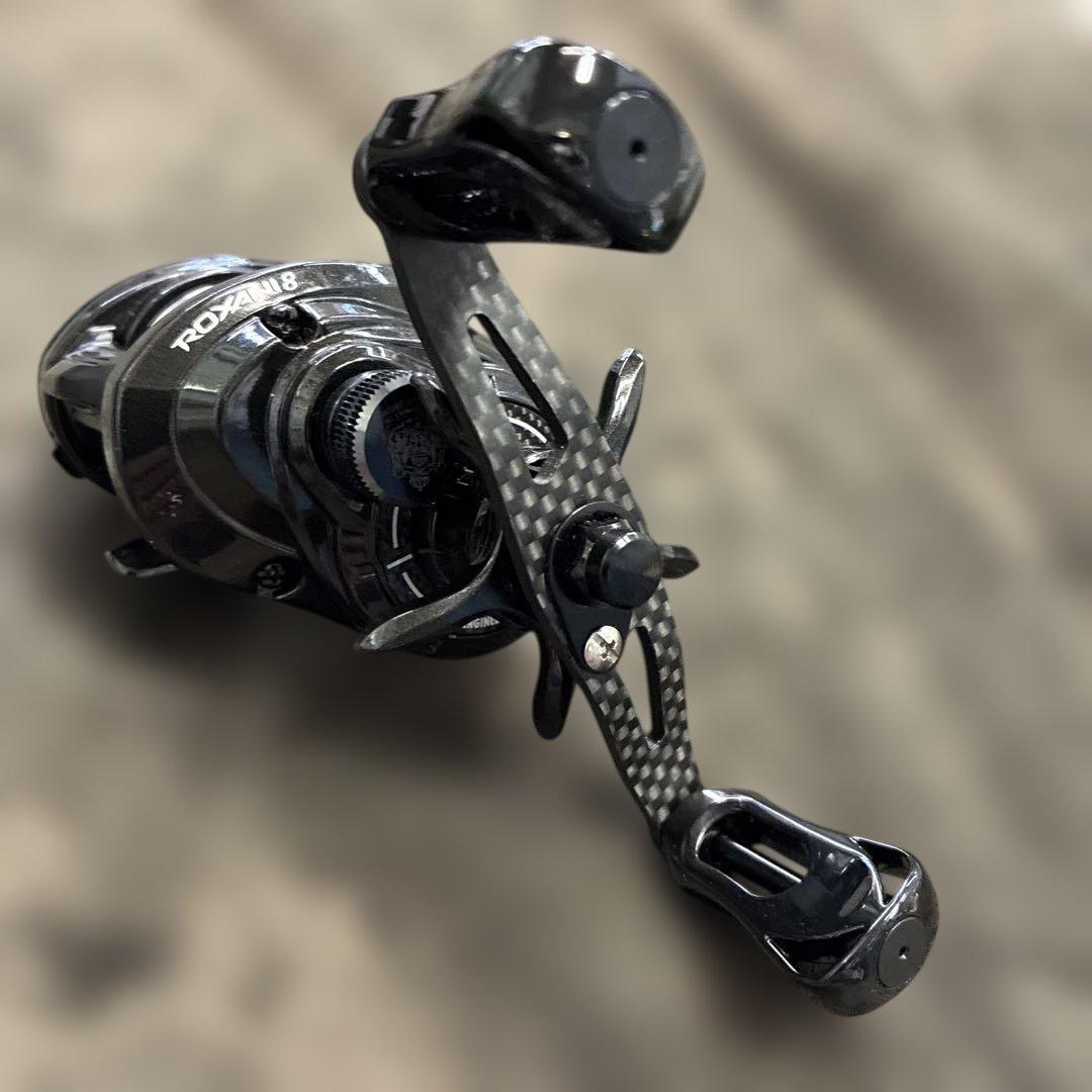 Abu Garcia ROXANI 8 ベイトリール ブラック 整理番号R48