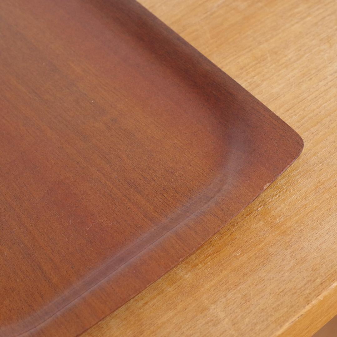 デンマーク製 チーク Teak 木製 トレイ プレート トレー ビンテージ