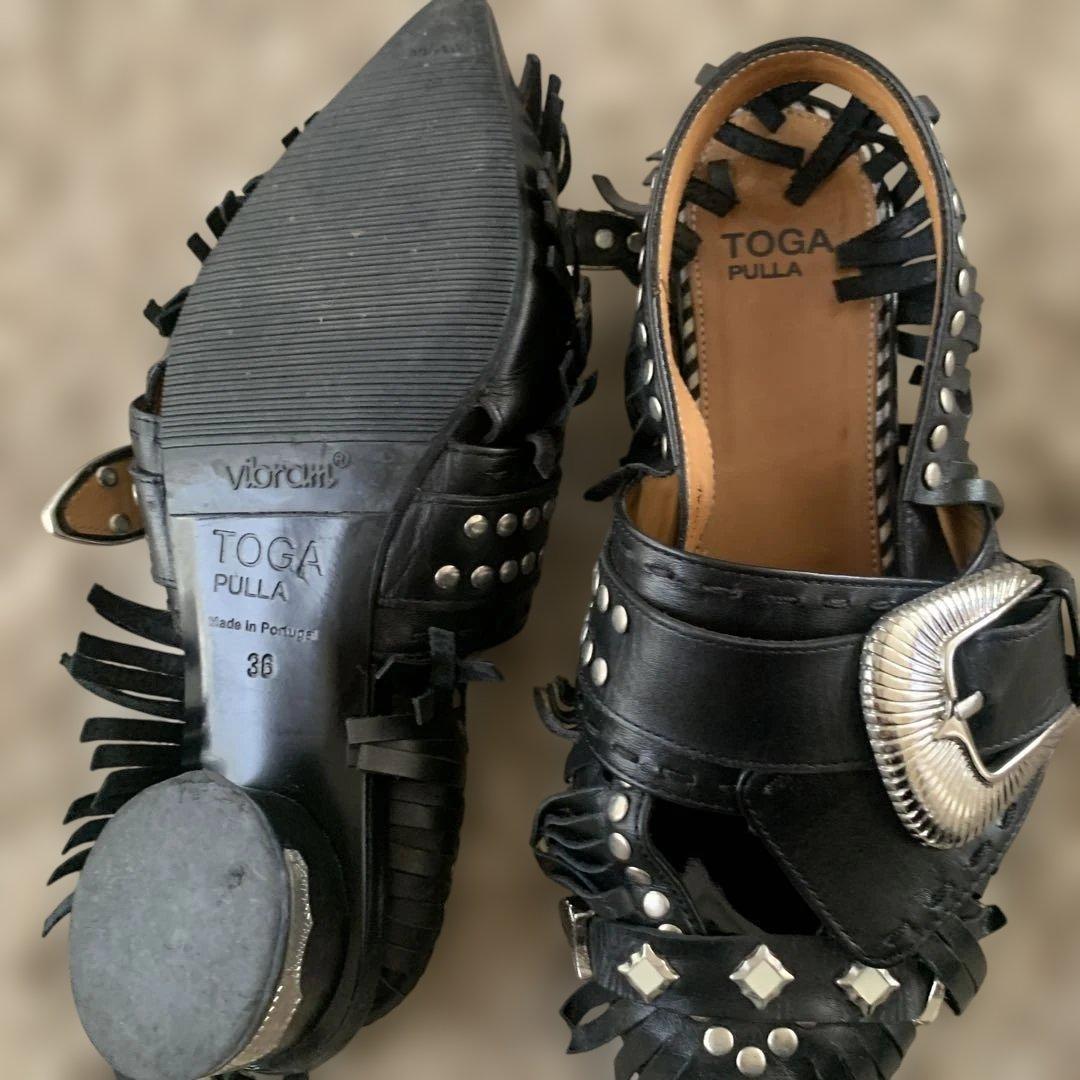 TOGA PULLA コンチョ　サンダル 36
