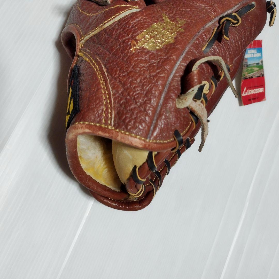 タグ付　リーグスター　大人用軟式野球グローブ　LGS 1234 牛革