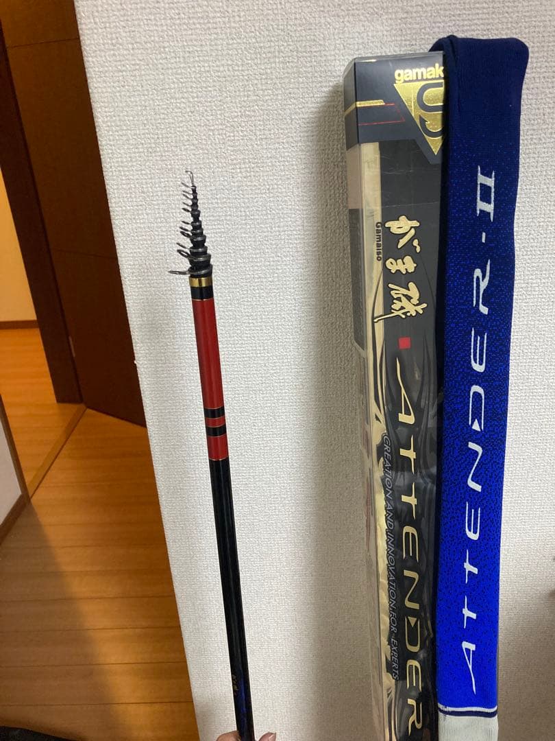 がま磯　磯竿4本　マスターモデル尾長・口太　インテッサGV アテンダー2