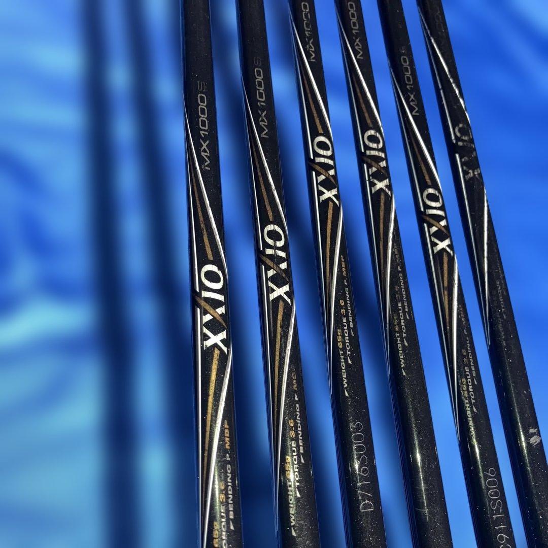 初代ゼクシオフォージドアイアン(5,6,7,8,9,P) 6本,MX1000 S