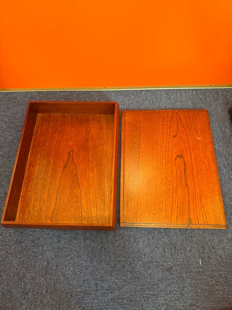 1964 中国骨董　雲龍鳳凰　満月　半月　硯　書道具　時代物