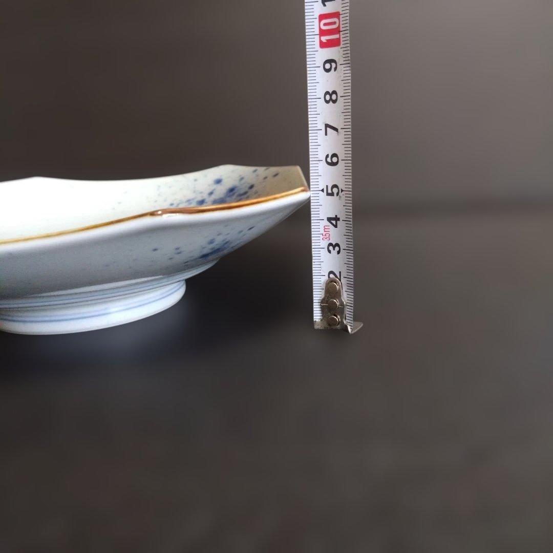 新品 有田焼 福泉窯 角皿　料亭　懐石料理