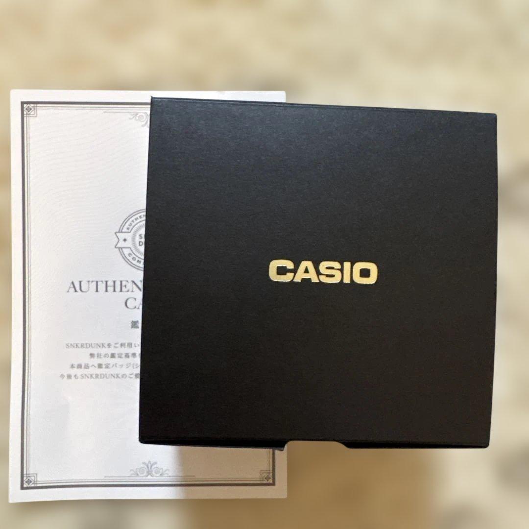 CASIO リングウォッチゴールド　CRW-001Ｇ-9JR SNKRDUNK