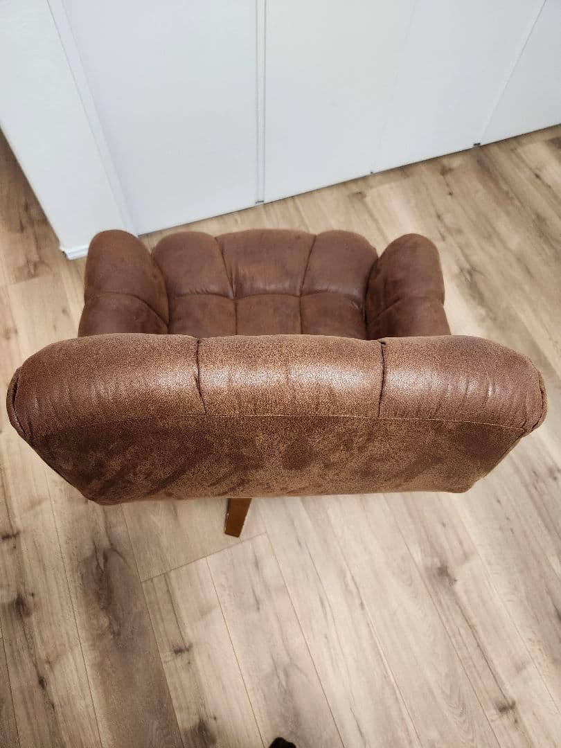 リクライニングチェア ブラウン