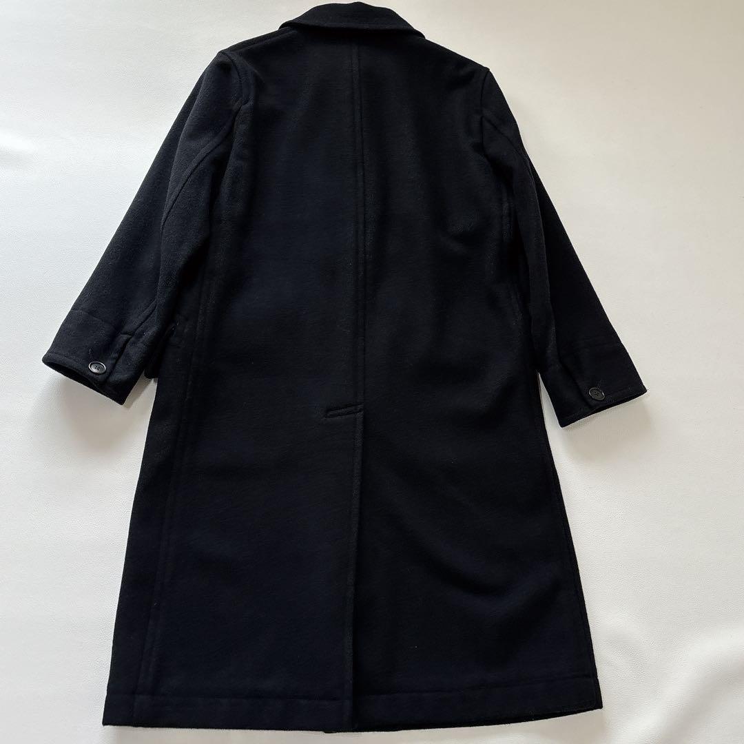 定価5.5万✨MHL. ロング BASIC WOOL MELTON COAT 紺
