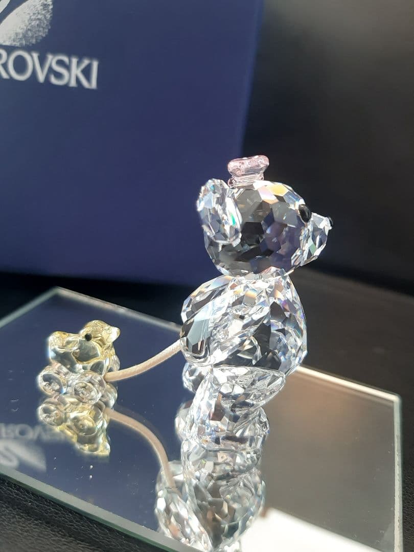 【廃盤品】 SWAROVSKI　クリスベア　「It's a Girl」