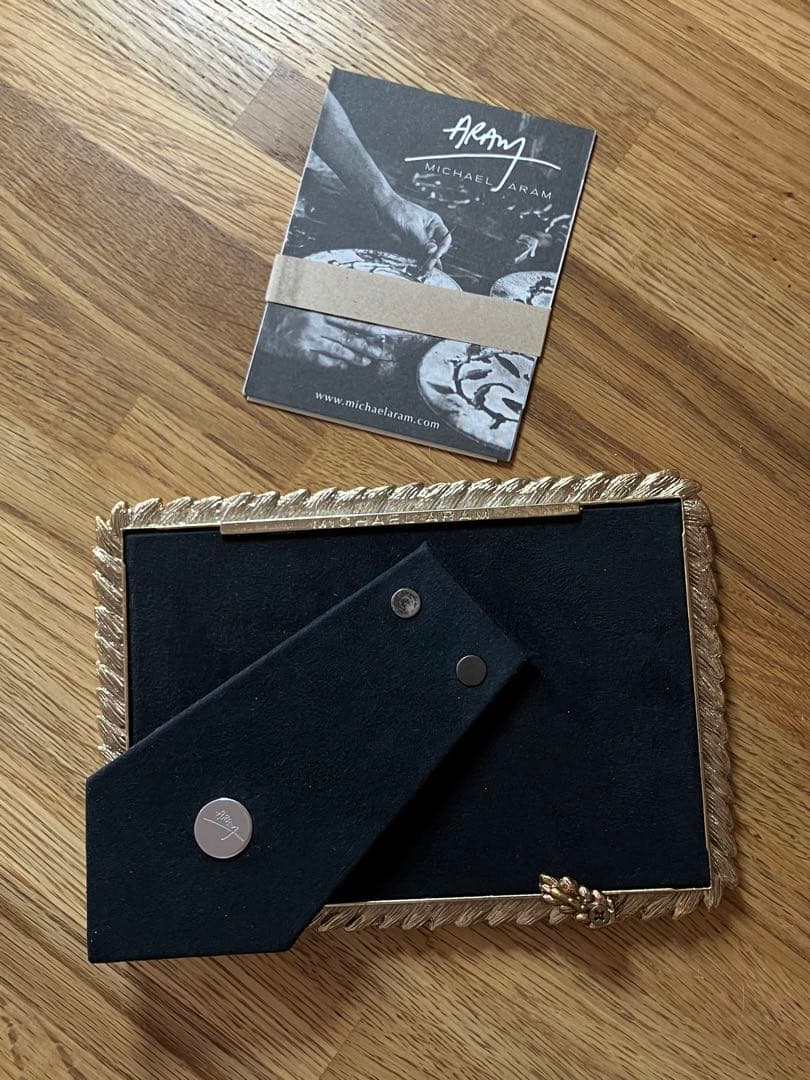 MICHAEL ARAM フォトフレーム ゴールド マイケルアラム 写真たて