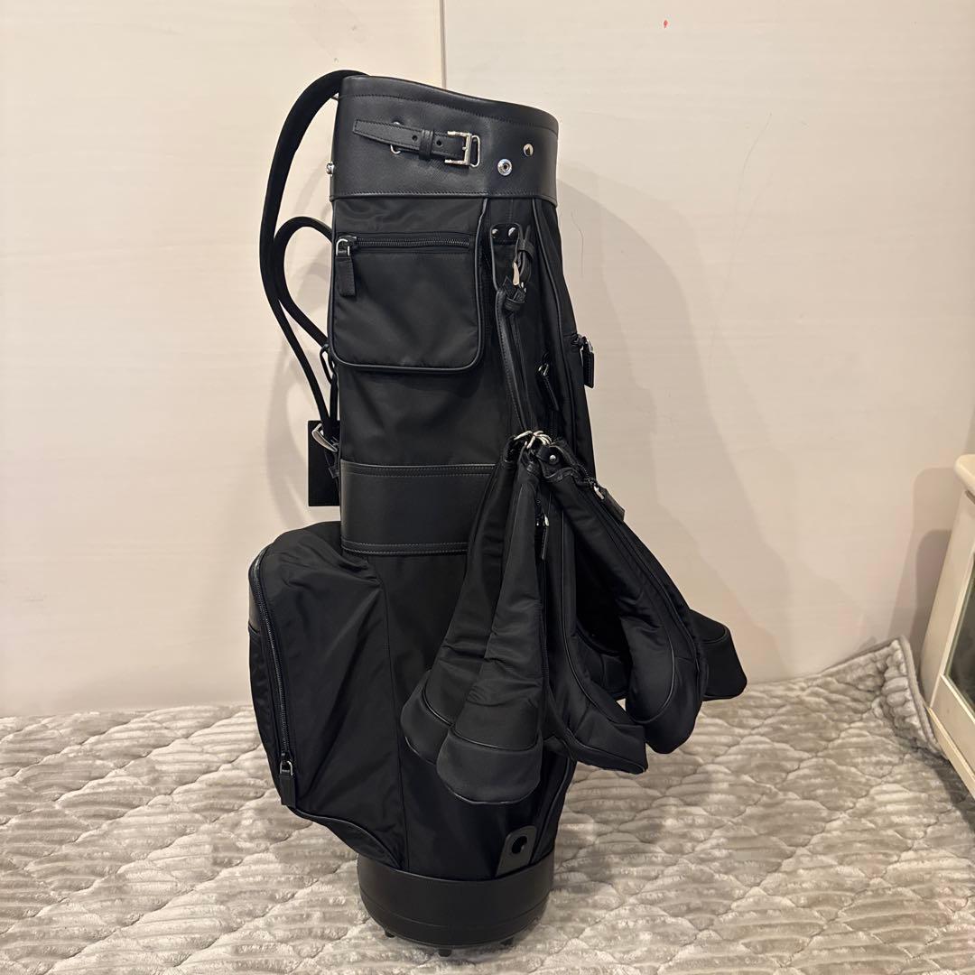 PRADA 正規品ブラックナイロンキャディバッグ