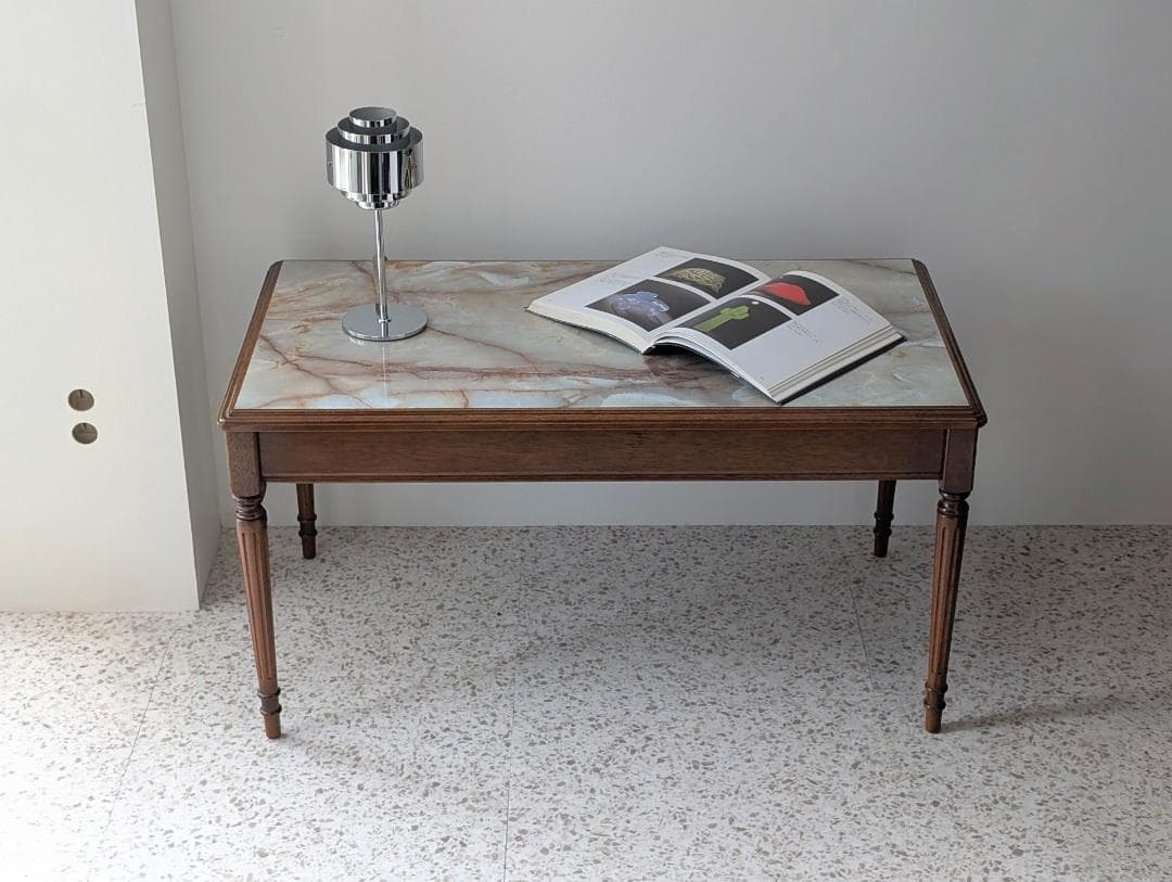 50-70s ビンテージ マルニ 大理石柄 テーブル ミッドセンチュリー 希少