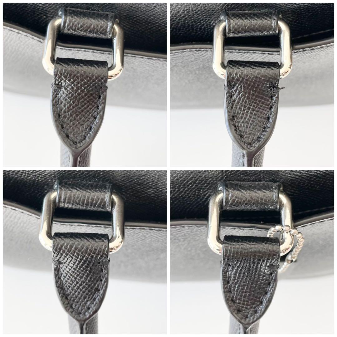 【極美品】COACH メンズ ビジネスバッグ ベケット ブリーフ ケース 黒