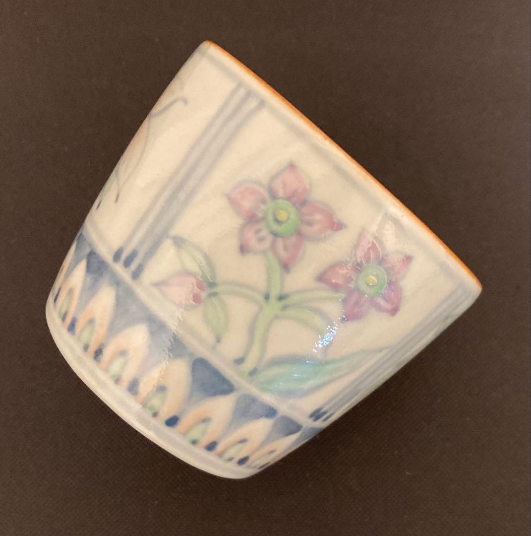 佐藤走波（五代）染錦　絵変り①　5客　蕎麦猪口