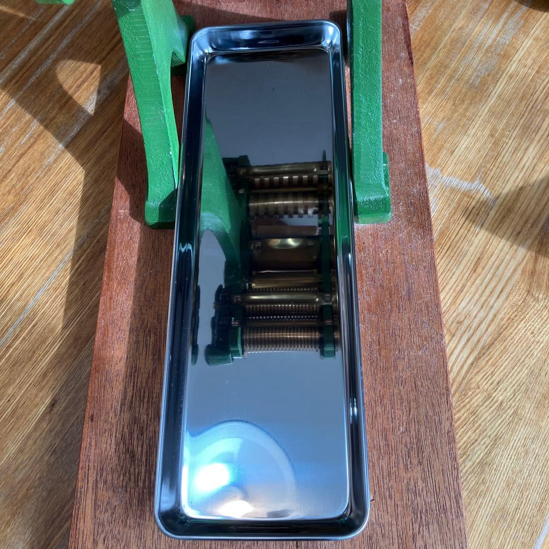 【A sa】小野式製麺機1号型　両刃 2.2mm&6.3mm 箱付き