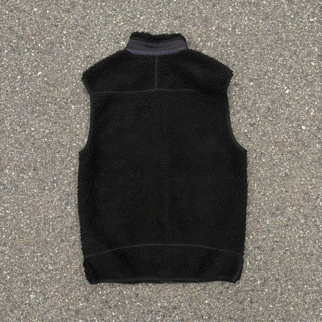 Patagonia パタゴニア ブラック フリースベスト レトロX 19年製